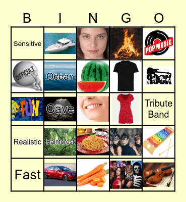 Year Review 8th Grade Bingo Card