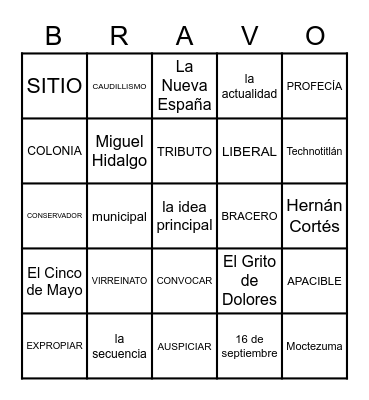 DIVERSIDAD SOCIAL Y FIGURAS HISTÓRICAS Bingo Card