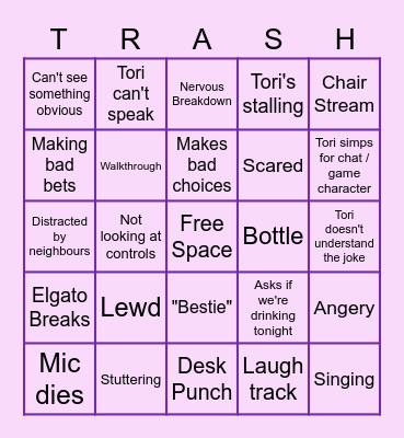 TrashBingo Card