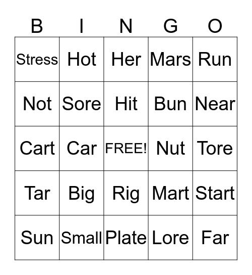 Sipps Bingo Card