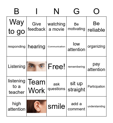 Soft Skills Bingo Card