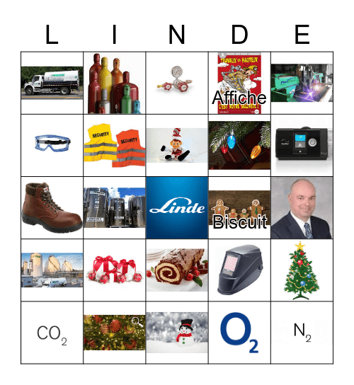 Bingo Linde Bingo Card