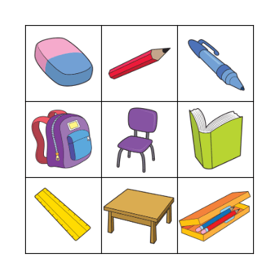 Danna - School Bingo Card