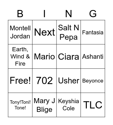 Theo's Paint N Sip Bingo Card