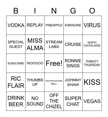 LIFE IS GOOD TODAY BINGO Card