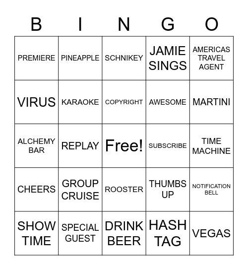 SHARON AT SEA TRAVEL BINGO Card