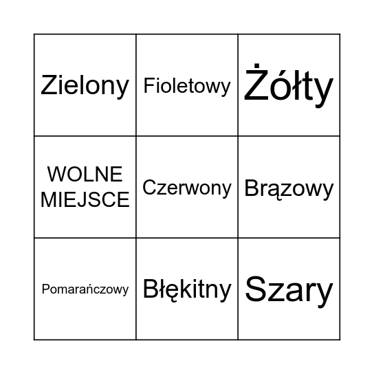 Sznury I Podkładki Bingo Card