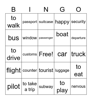 EPB Bingo Card