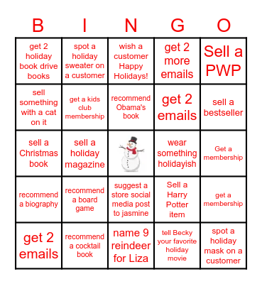 Black Friday Bingo!!!! Bingo Card