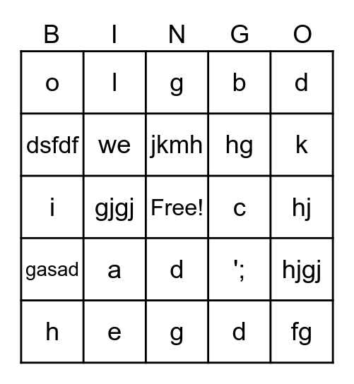 Kalydescope Villager Hunt Bingo Card