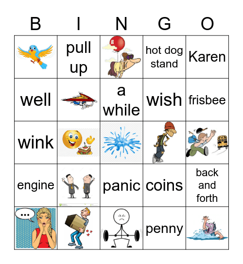 Wishing Well Part 1 Bingo Card