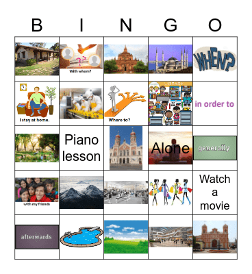 Ch 4A Auténtico Bingo Card