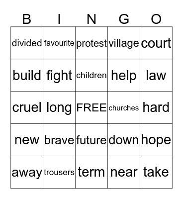 "I AM A READERLYMPIAN!" Bingo Card