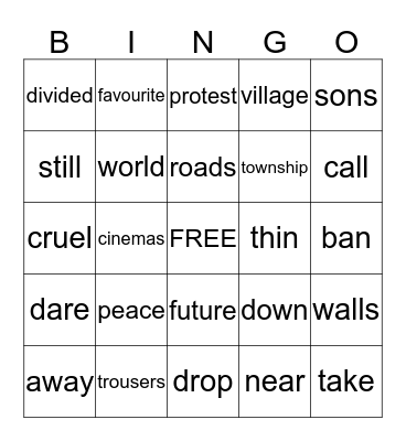 "I AM A READERLYMPIAN!" Bingo Card