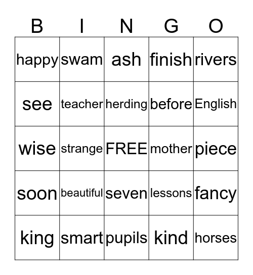 "I AM A READERLYMPIAN!" Bingo Card