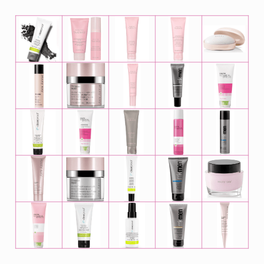 Cuidado de la piel Bingo Card