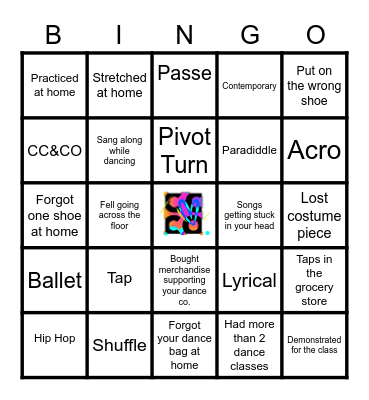 CC& CO Holiday Jammies Bingo Card