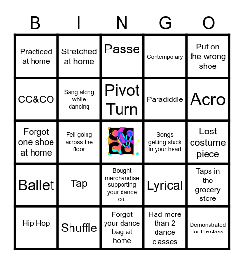 CC& CO Holiday Jammies Bingo Card