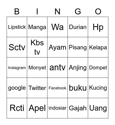 Bitha <3 Bingo Card