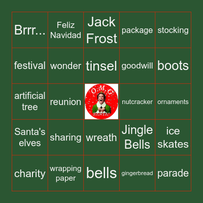 HOLLY JOLLY BINGO! Bingo Card