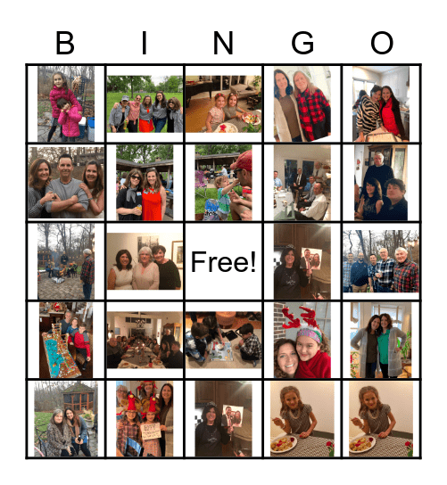 Läufer Family Bingo Card