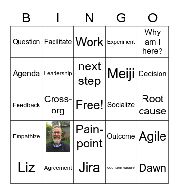 POS Improvement 11/18 Bingo Card