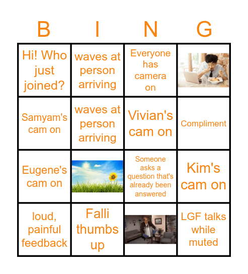 APR2 Bingo Card