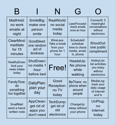 API Construction Bingo Card