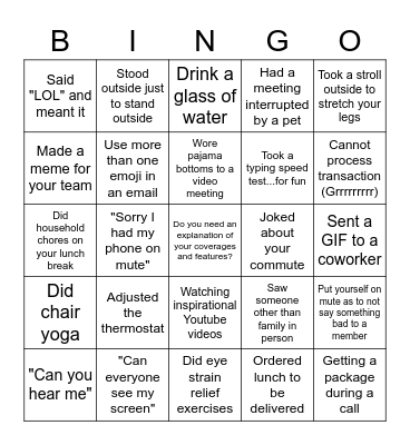 B-B-B-B-BINGOOOOOOOOO Bingo Card