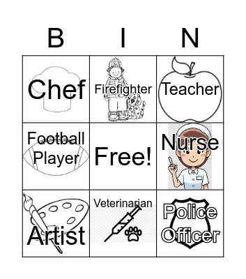 Career Bingo Card