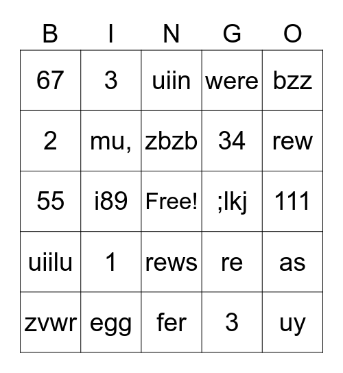 testing_nl Bingo Card
