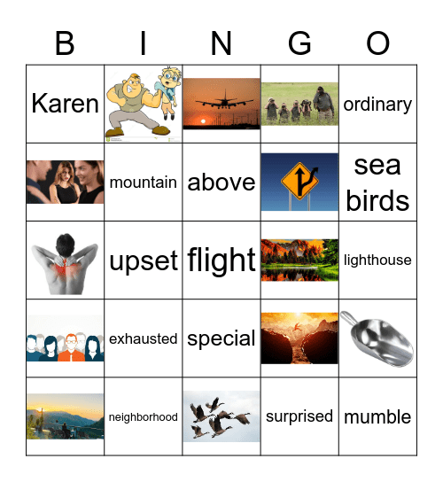 The wishing Well Part 2 Bingo Card