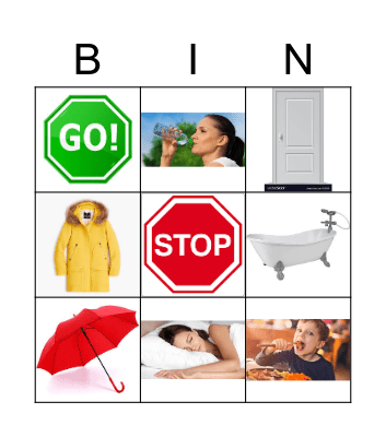 Jillian Bingo Card