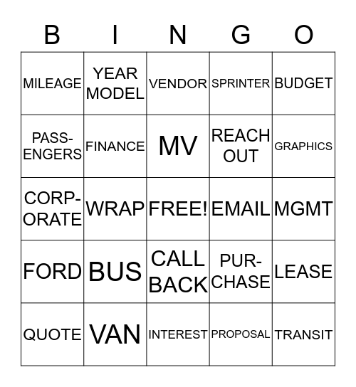 BDC CHRISTMAS BINGO Card