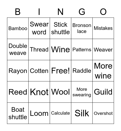 Billies beautuful bingo card Bingo Card