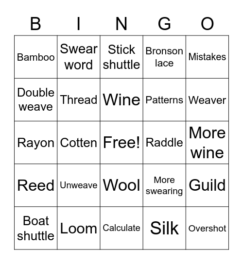 Billies beautuful bingo card Bingo Card