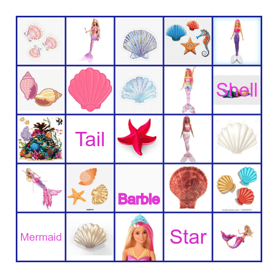barbie bingo