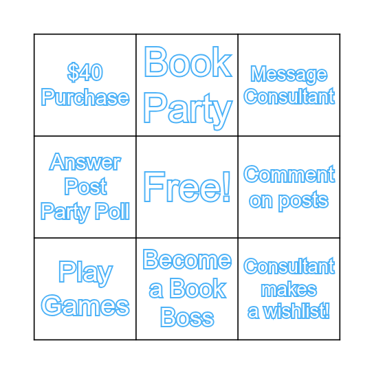 Book Bingo!! Bingo Card