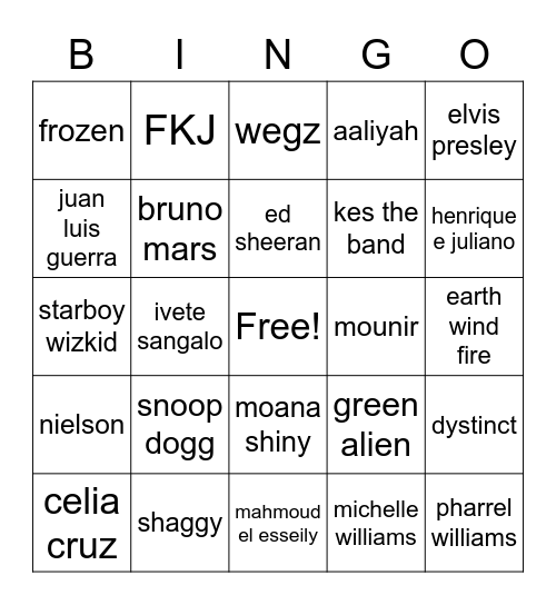 21 november 2020 nl Bingo Card