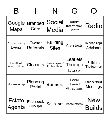 Self Gen Bingo! Bingo Card