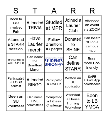 HIRING STARR! Bingo Card