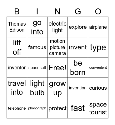 Reading key-3-U1,U2 Bingo Card