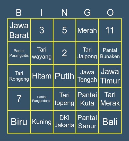 MV95HWASA Bingo Card