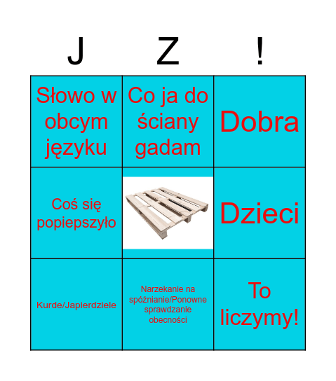 Bingo z Jay Z Bingo Card