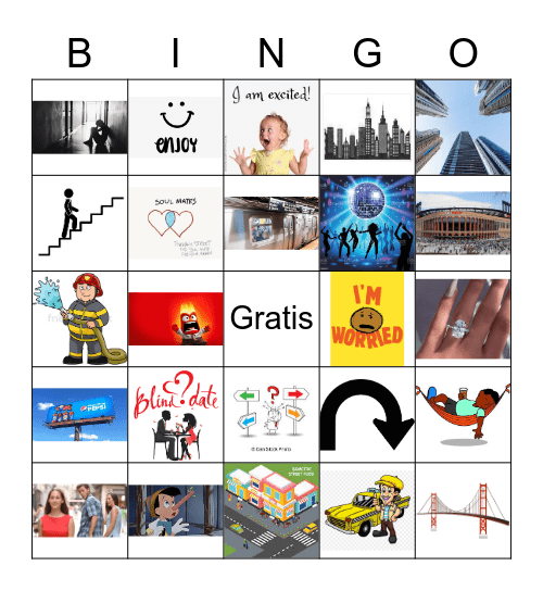 Imagina Capitulo 1 y 2 Bingo Card