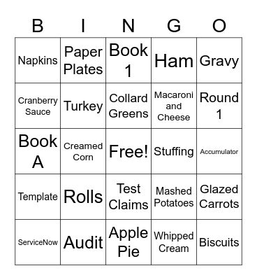 PIA BINGO Card