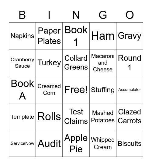 PIA BINGO Card
