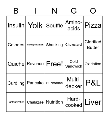 Level 2 Review Words Bingo Card