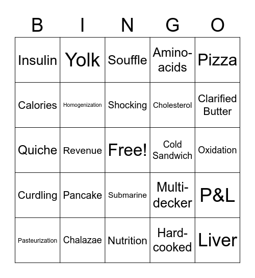Level 2 Review Words Bingo Card