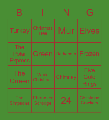 Ousedale Christmas Bingo! Bingo Card